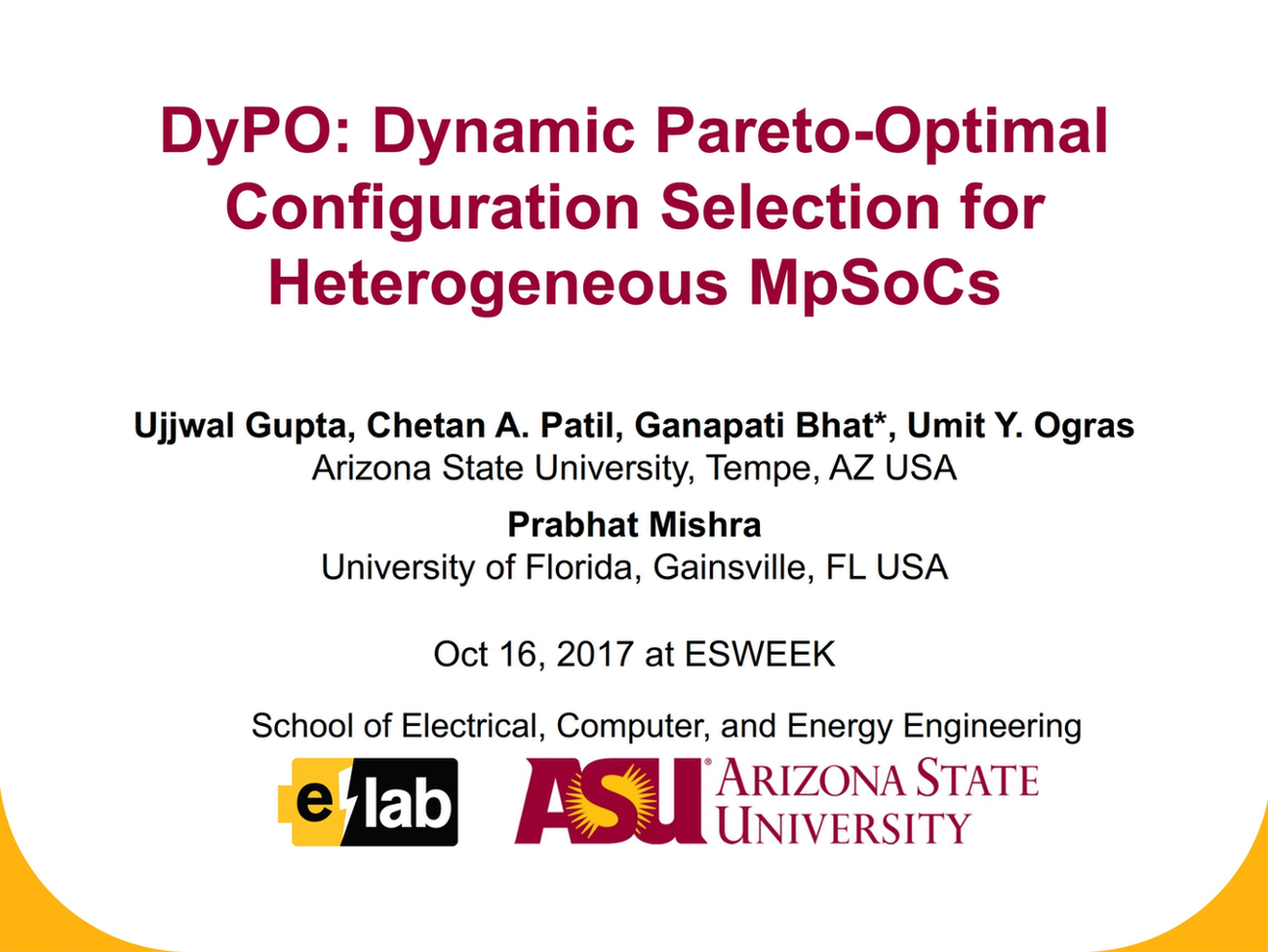 DyPO: Dynamic Pareto-Optimal Configuration Selection For Heterogeneous MpSoCs