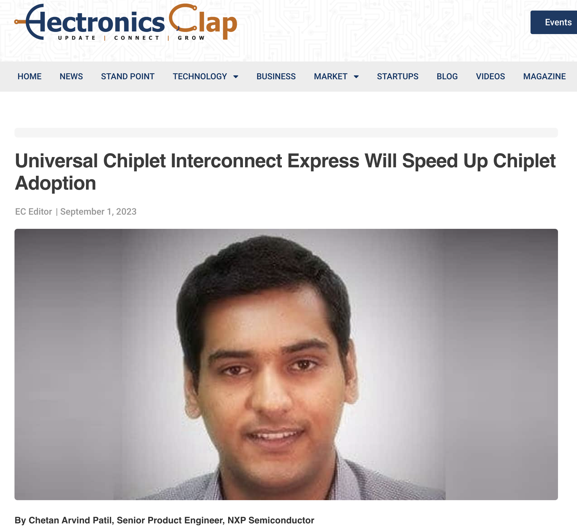 Universal Chiplet Interconnect Express Will Speed Up Chiplet Adoption