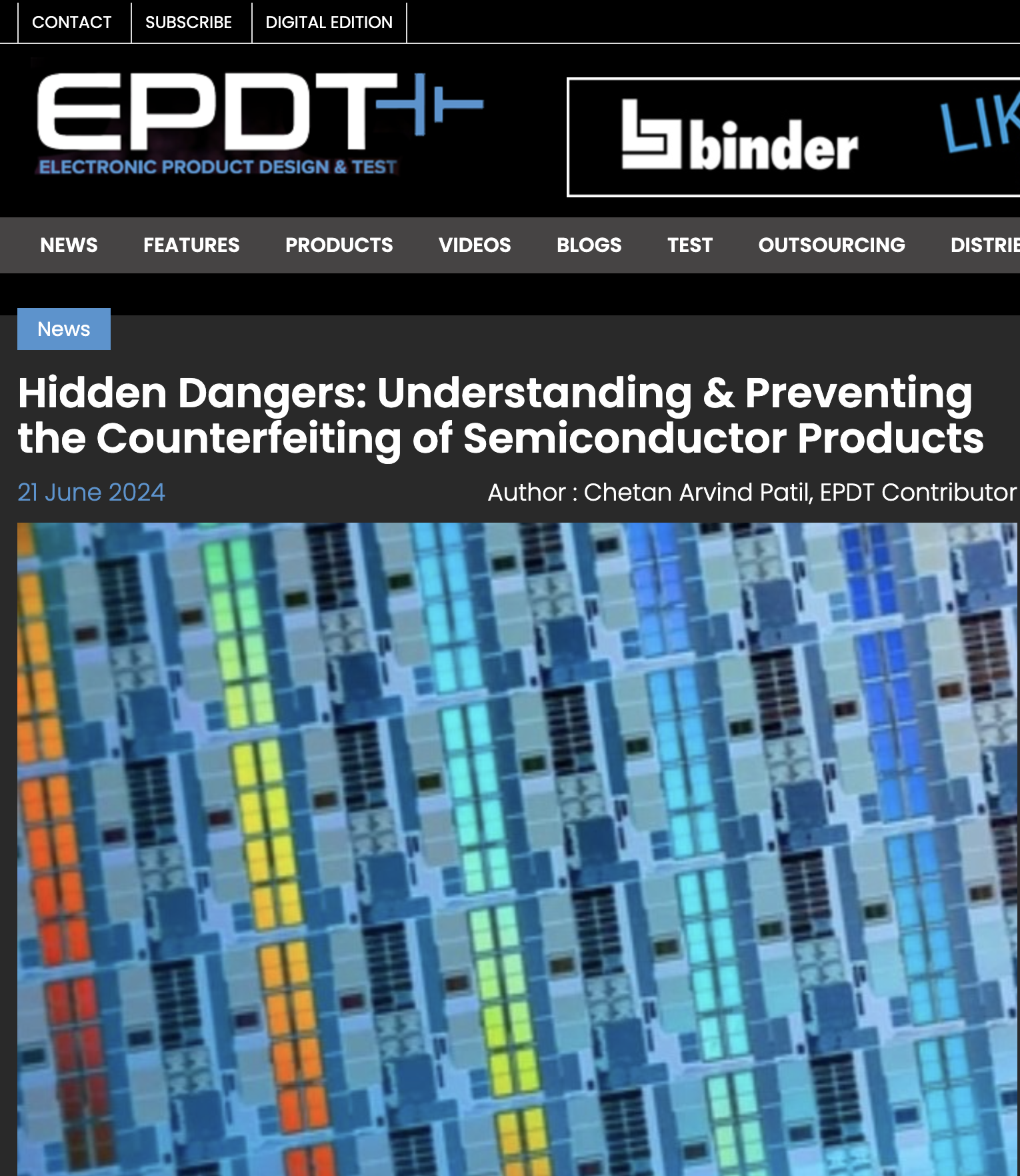 Hidden Dangers: Understanding And Preventing The Counterfeiting Of Semiconductor Products