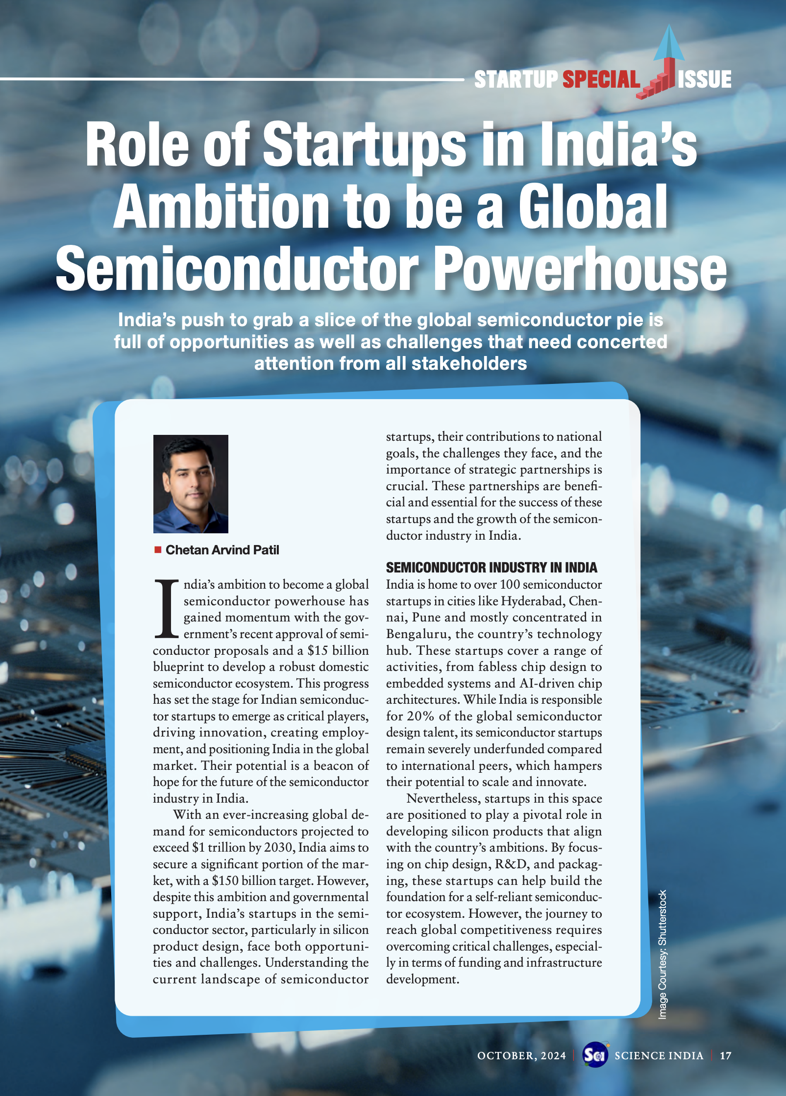 Role Of Startups In India’s Ambition To Be A Global Semiconductor Powerhouse