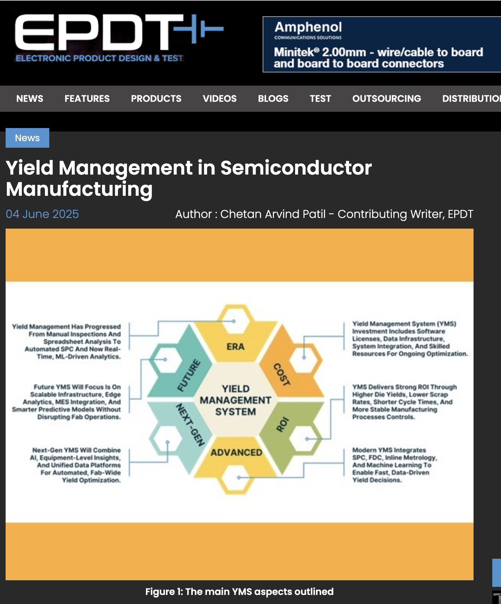 Yield Management In Semiconductor Manufacturing
