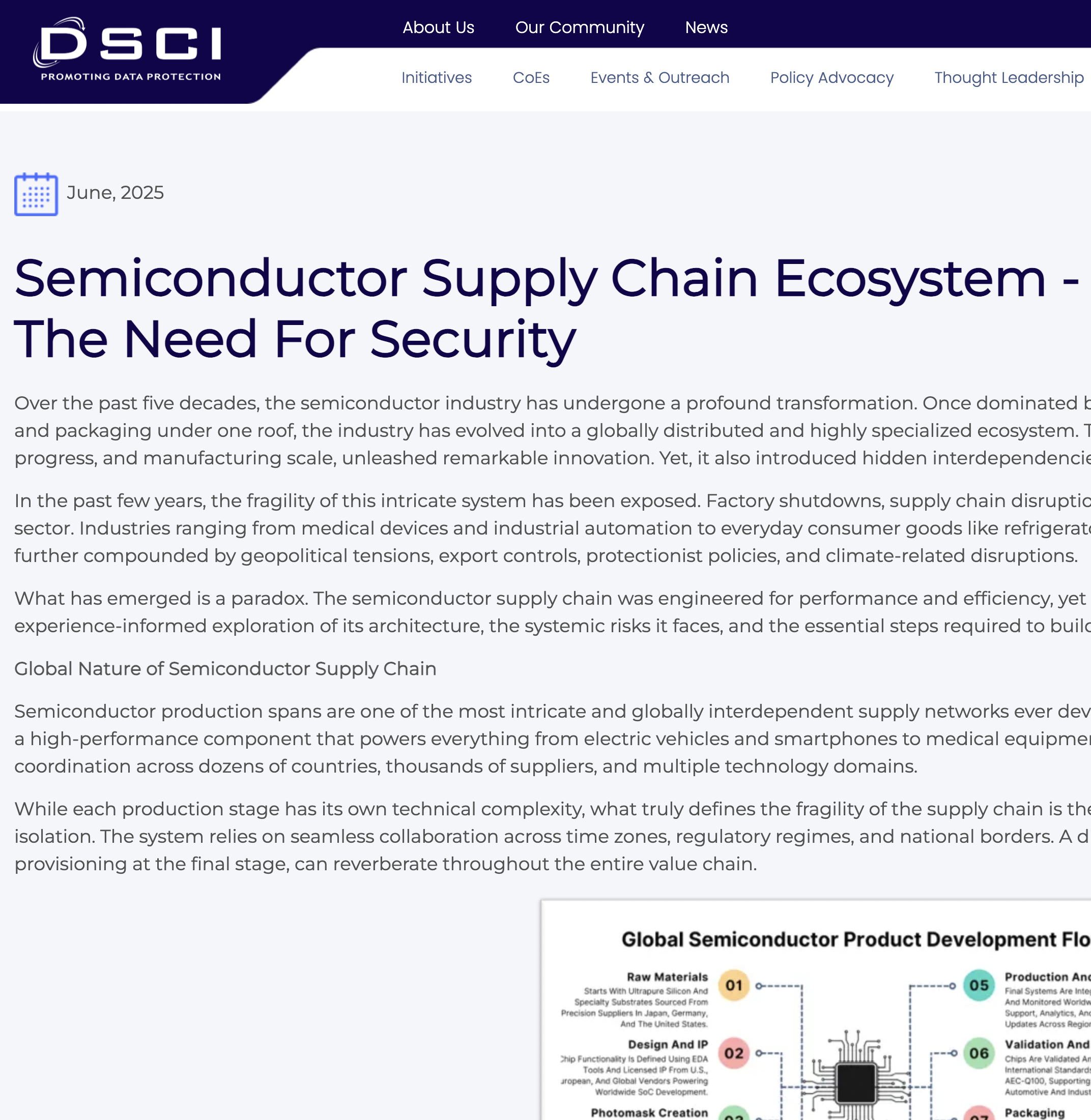 Semiconductor Supply Chain Ecosystem – Complexity, Risks, And The Need For Security