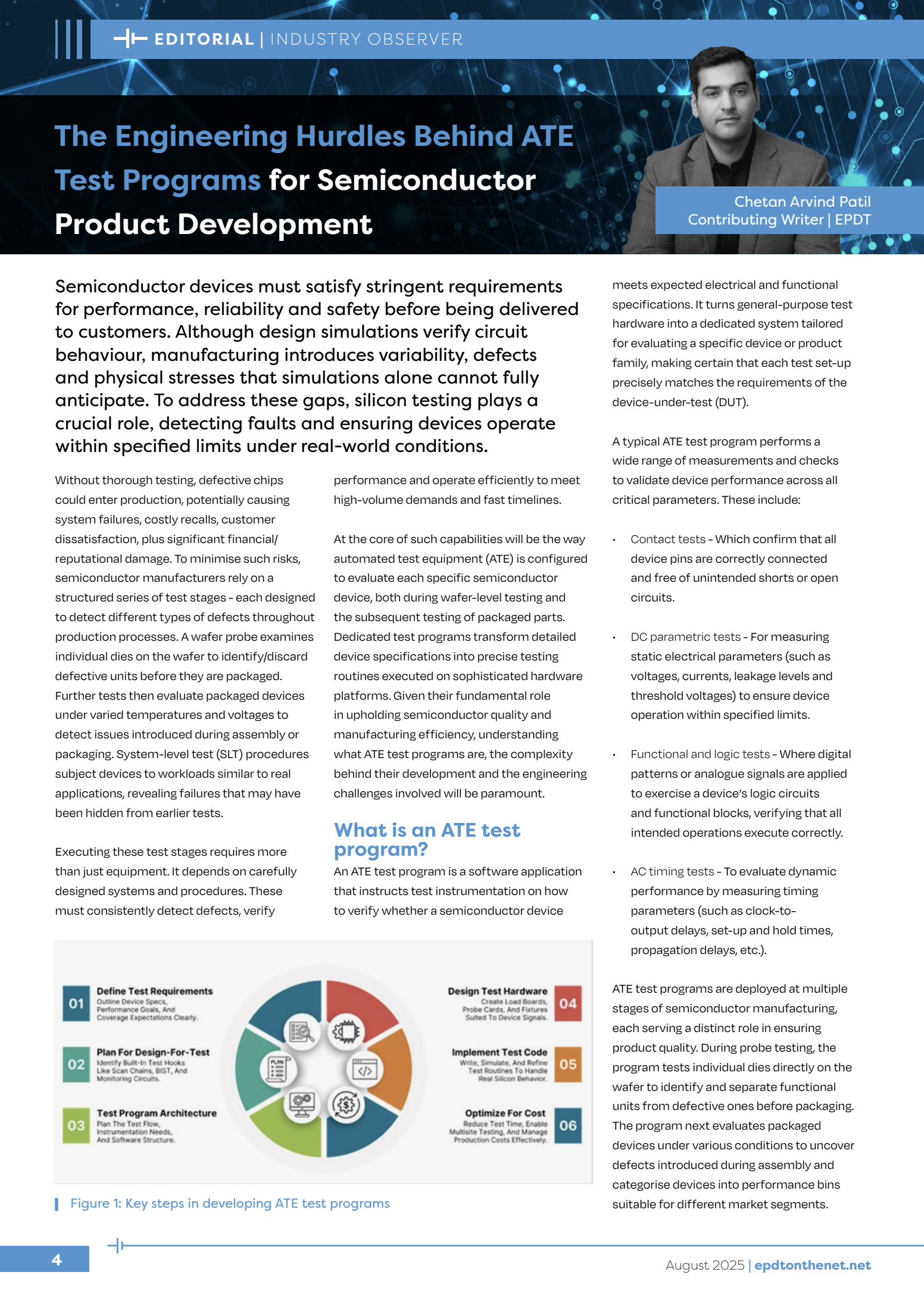 The Engineering Hurdles Behind ATE Test Programs For Semiconductor Product Development