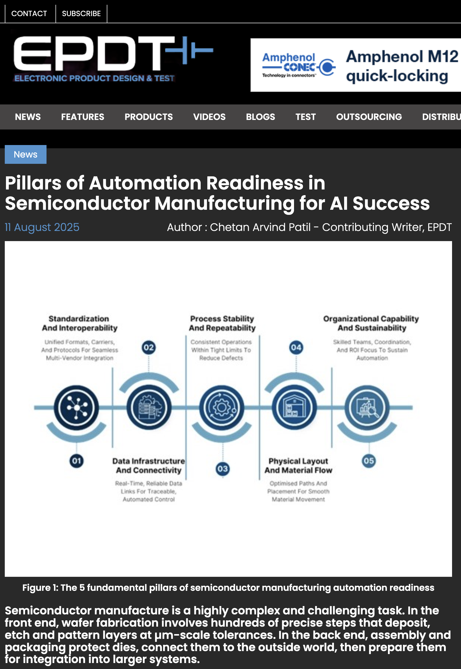 Pillars Of Automation Readiness In Semiconductor Manufacturing For AI Success