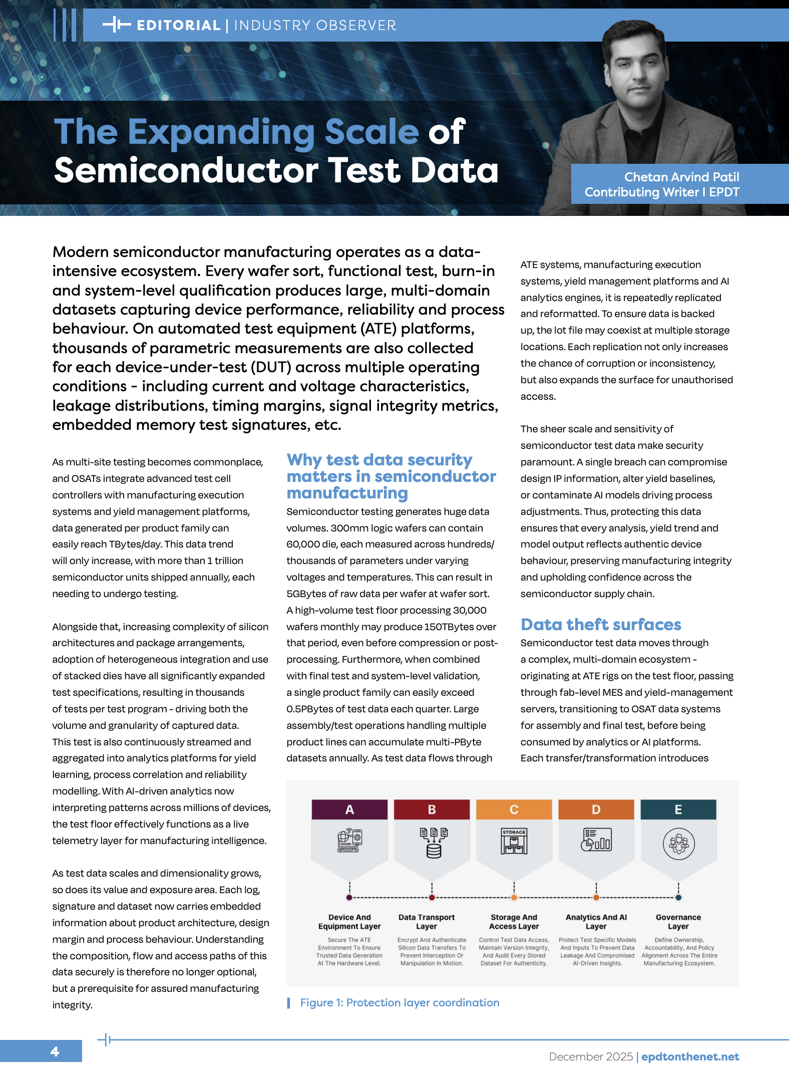 The Expanding Scale of Semiconductor Test Data